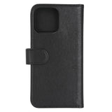 iPhone 14 Pro Max Essentials 2-i-1 Kunstskinn Flip Deksel - Svart