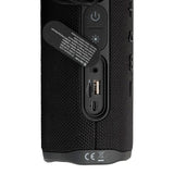 Denver IPX5 Vannbestandig Trådløs Bluetooth Høyttaler med Innebygd Lys - Blå