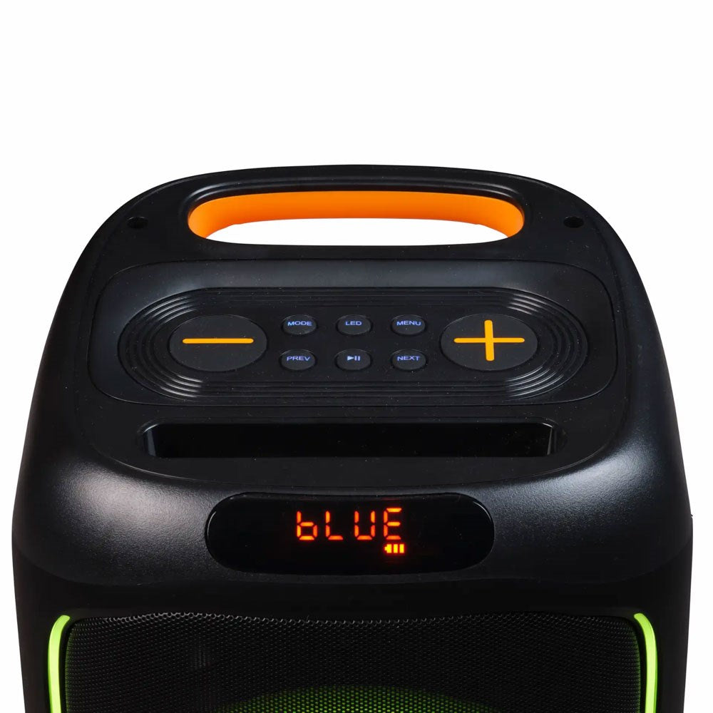 Denver BPS-165 Bluetooth Høyttaler m. Innebygd Lys - Svart