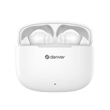 Denver True Wireless Hodetelefoner - In-Ear - Hvit