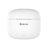 Denver True Wireless Hodetelefoner - In-Ear - Hvit