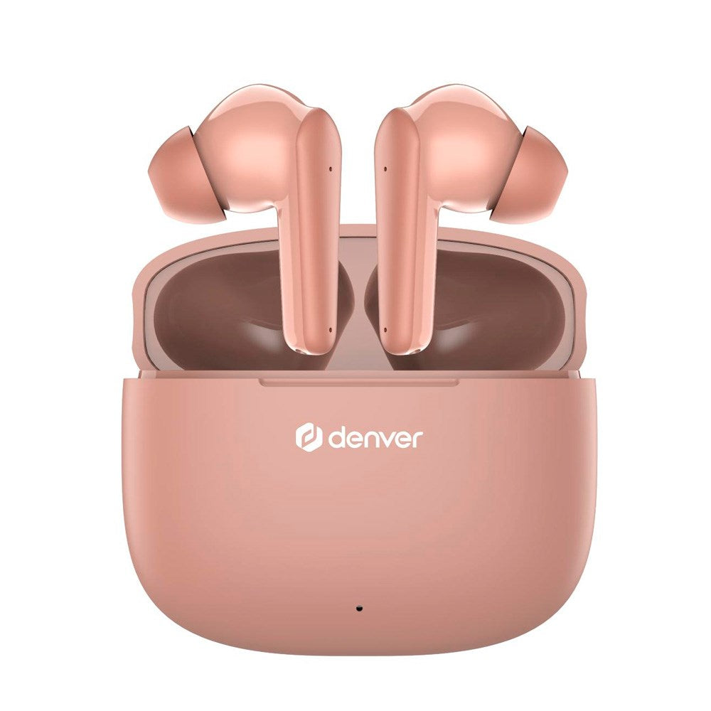 Denver True Wireless Hodetelefoner - In-Ear - Rosa