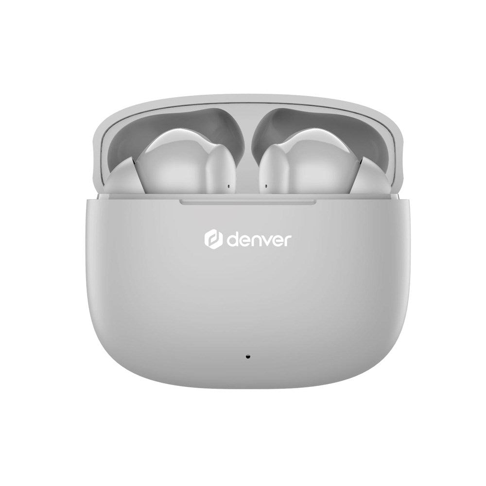 Denver True Wireless Hodetelefoner - In-Ear - Grå