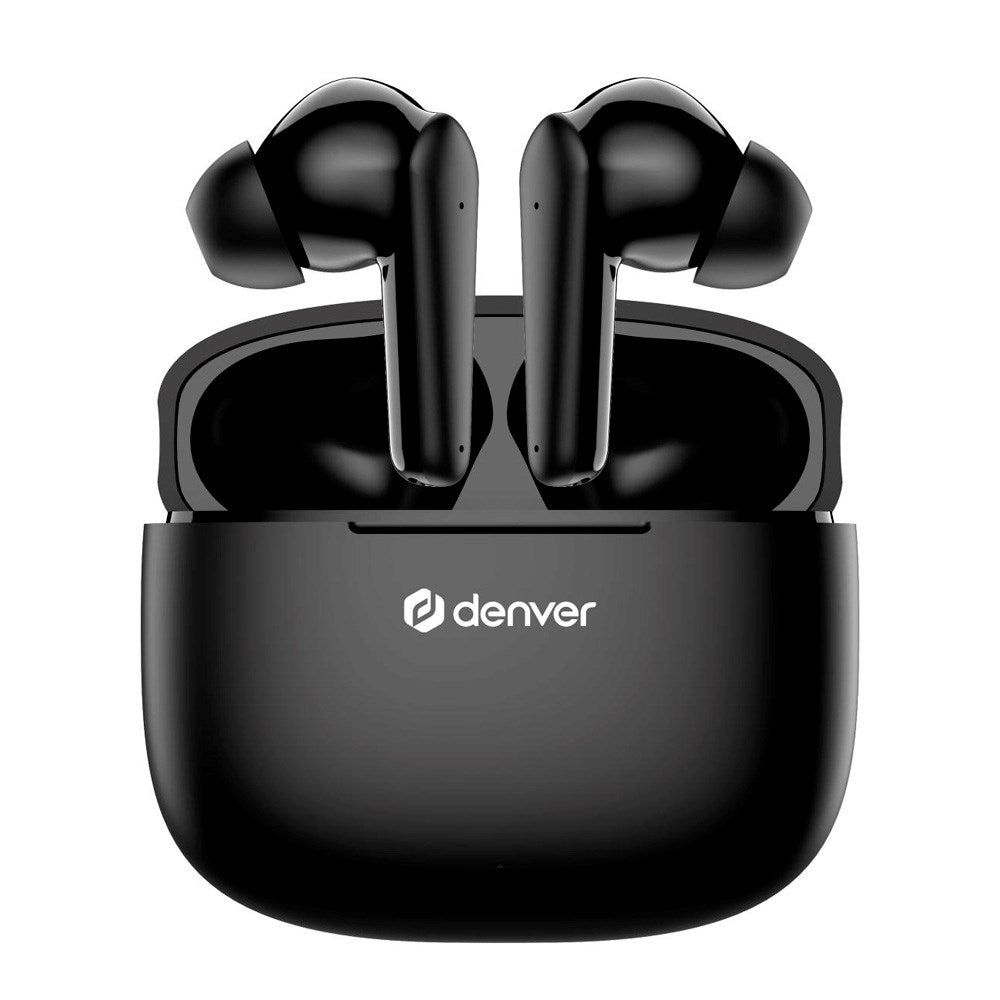 Denver True Wireless Hodetelefoner - In-Ear - Svart