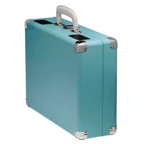 Denver VPL-120 Platespiller med Innebygd Høyttaler & Opptaksprogramvare - Koffertdesign - Blå