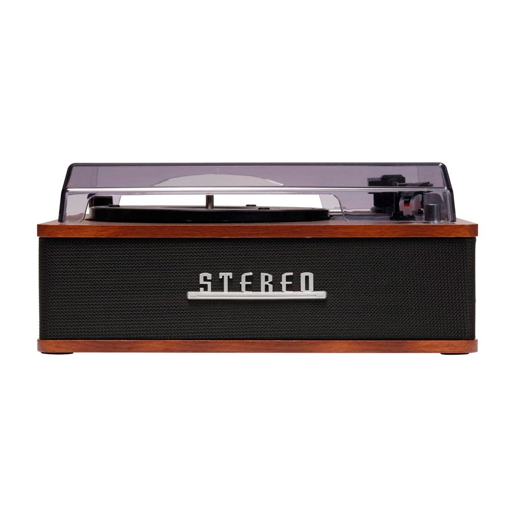 Denver VPB-262 Retro Platespiller med Bluetooth & 2 x 20W Innebygde Høyttalere - Svart / Brun