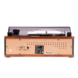 Denver VPB-262 Retro Platespiller med Bluetooth & 2 x 20W Innebygde Høyttalere - Svart / Brun