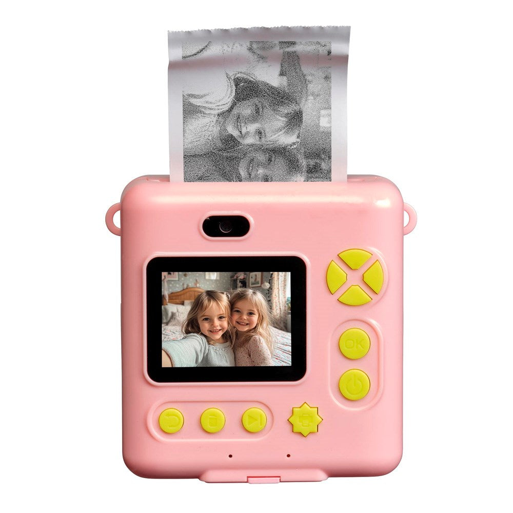 Denver KPC-1363 Digitalt Barnekamera med Innebygd Termisk Skriver - Rosa