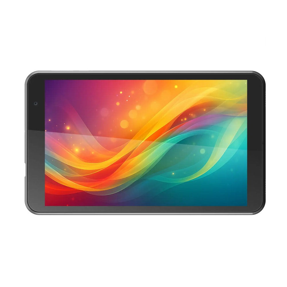 Denver TIO-80115KBUP Barnas Nettbrett 8" med Android 16 - inkl. 2 x Barnedeksel - 4 RAM & 64 GB - 4000 mAh - Grå / Rosa / Blå