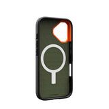 iPhone 17 UAG Civilian Deksel - MagSafe Kompatibel - Grønn / Oransje