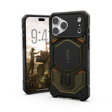 iPhone 18 Pro Max / 17 Pro Max UAG Monarch Pro Deksel - MagSafe Kompatibel - Kevlar Element Green