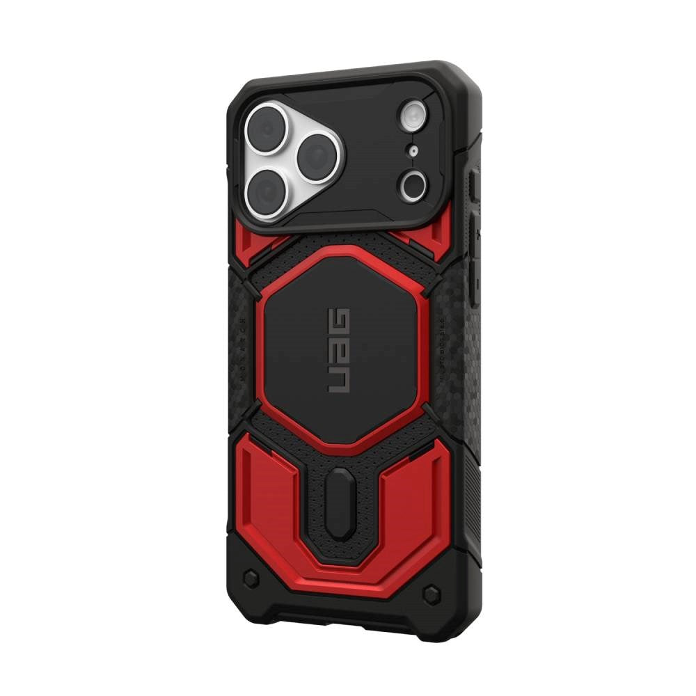 iPhone 18 Pro Max / 17 Pro Max UAG Monarch Pro Deksel - MagSafe Kompatibel - Crimson