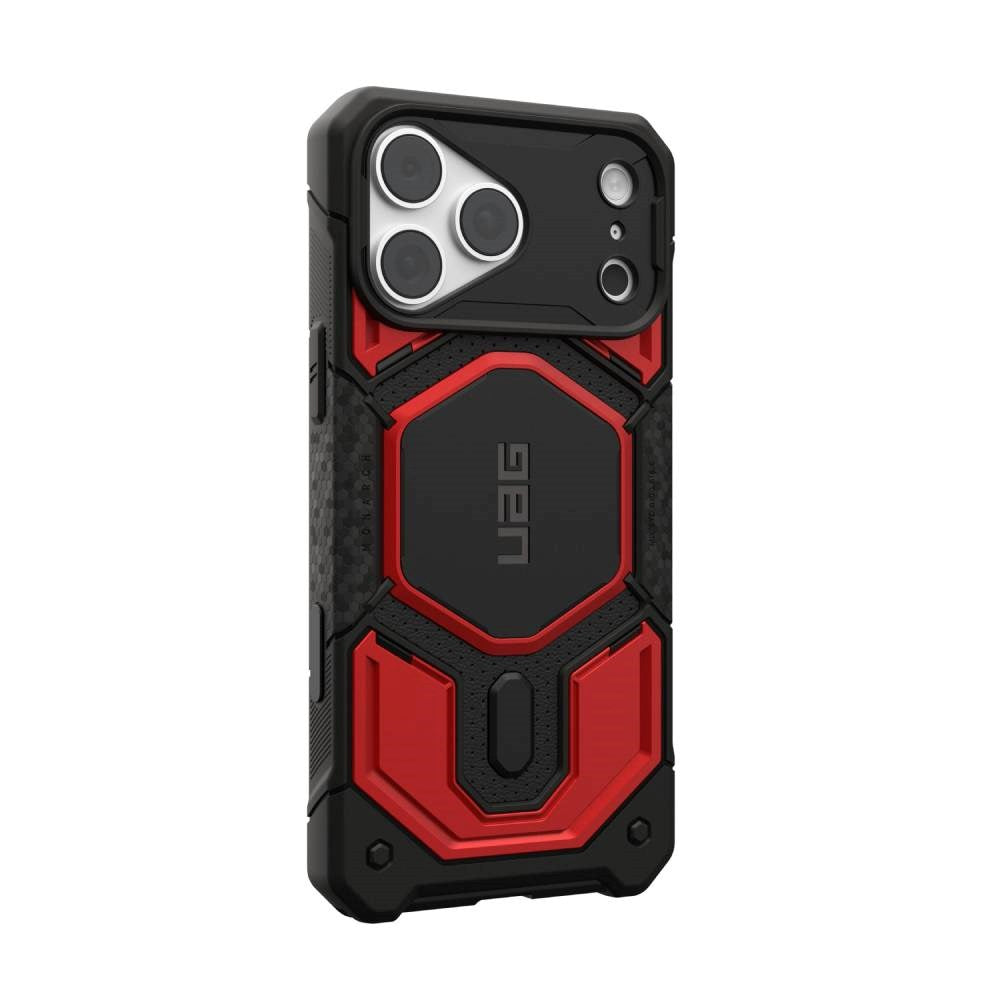 iPhone 18 Pro Max / 17 Pro Max UAG Monarch Pro Deksel - MagSafe Kompatibel - Crimson