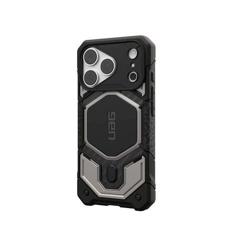 iPhone 18 Pro / 17 Pro UAG Monarch Pro Deksel - MagSafe Kompatibel - Titanium