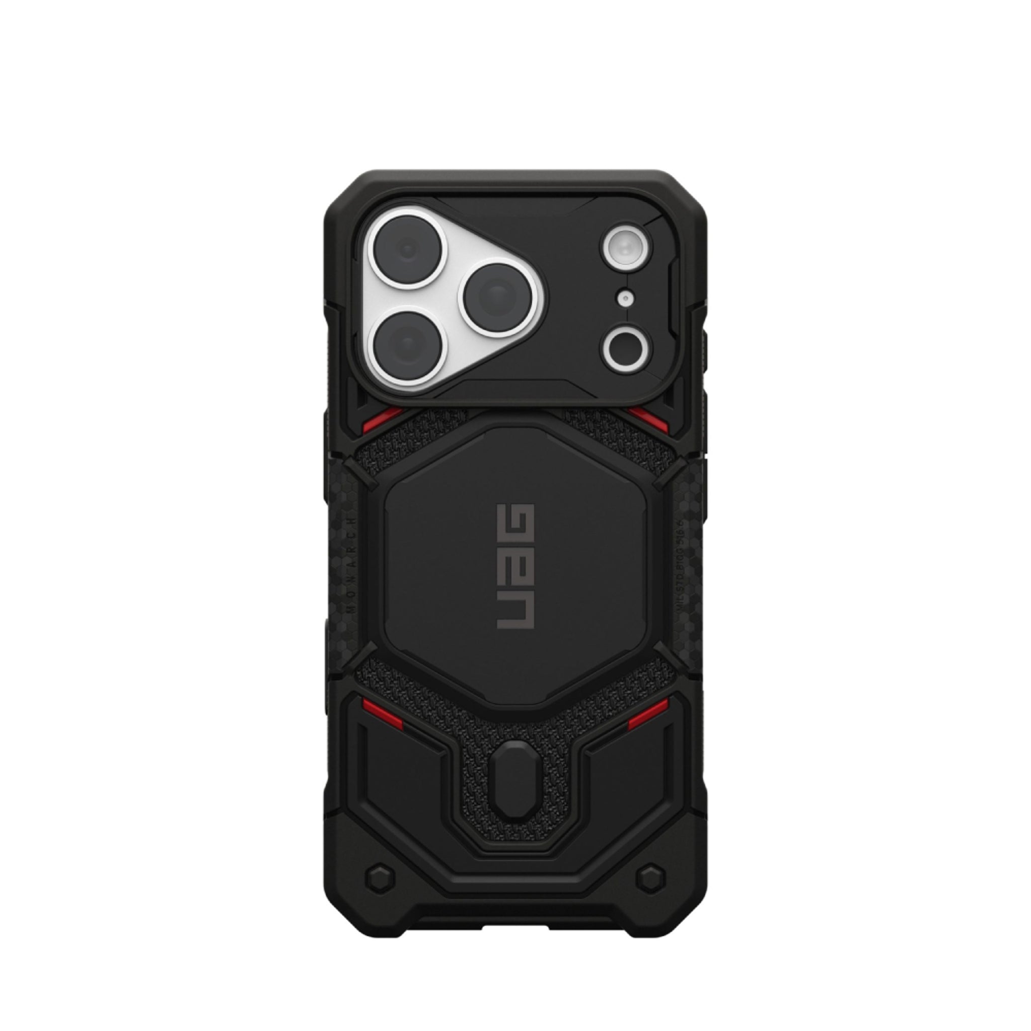 iPhone 18 Pro / 17 Pro UAG Monarch Pro Deksel - MagSafe Kompatibel - Kevlar Black