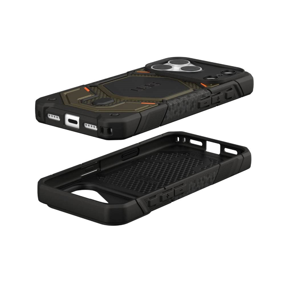 iPhone 18 Pro / 17 Pro UAG Monarch Pro Deksel - MagSafe Kompatibel - Kevlar Element Green