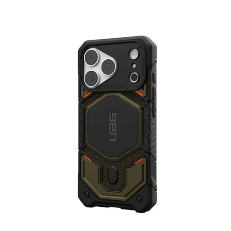 iPhone 18 Pro / 17 Pro UAG Monarch Pro Deksel - MagSafe Kompatibel - Kevlar Element Green