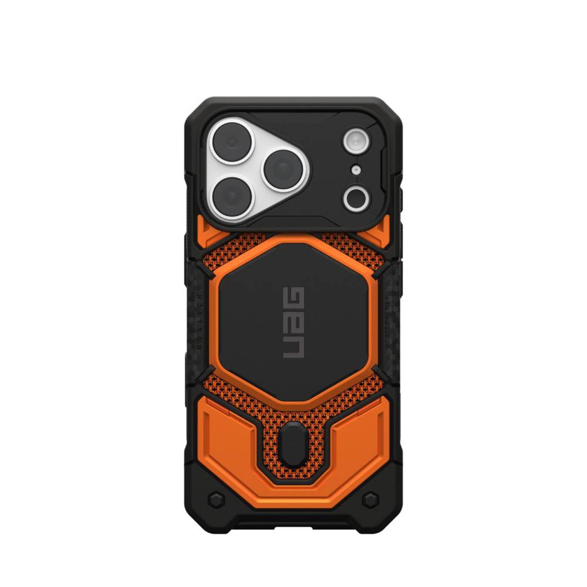 iPhone 18 Pro Max / 17 Pro Max UAG Monarch Pro Deksel - MagSafe Kompatibel - Kevlar Burnt Orange
