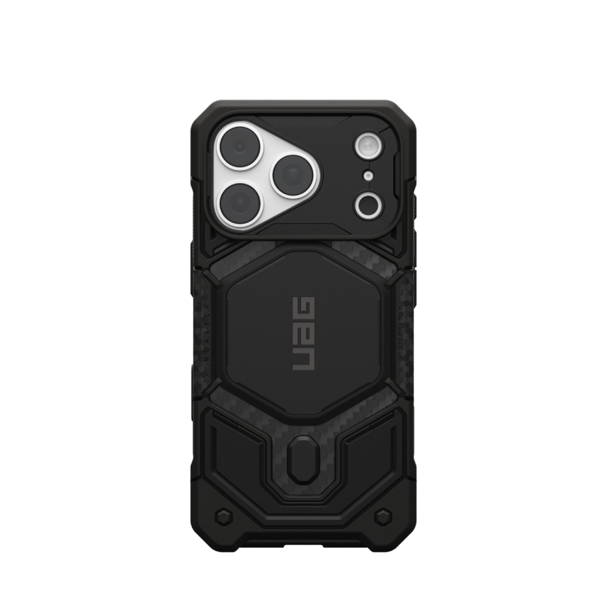 iPhone 18 Pro / 17 Pro UAG Monarch Pro Deksel - MagSafe Kompatibel - Carbon Fiber