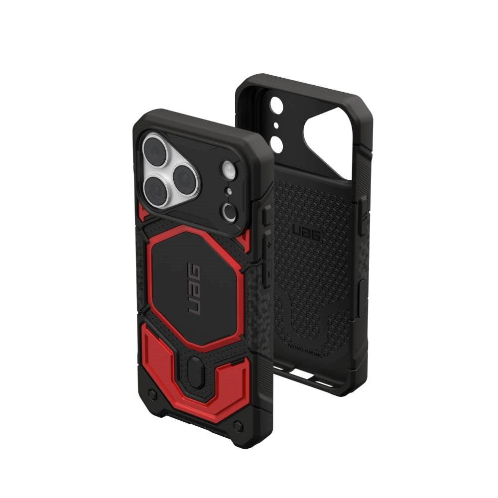 iPhone 18 Pro / 17 Pro UAG Monarch Pro Deksel - MagSafe Kompatibel - Crimson