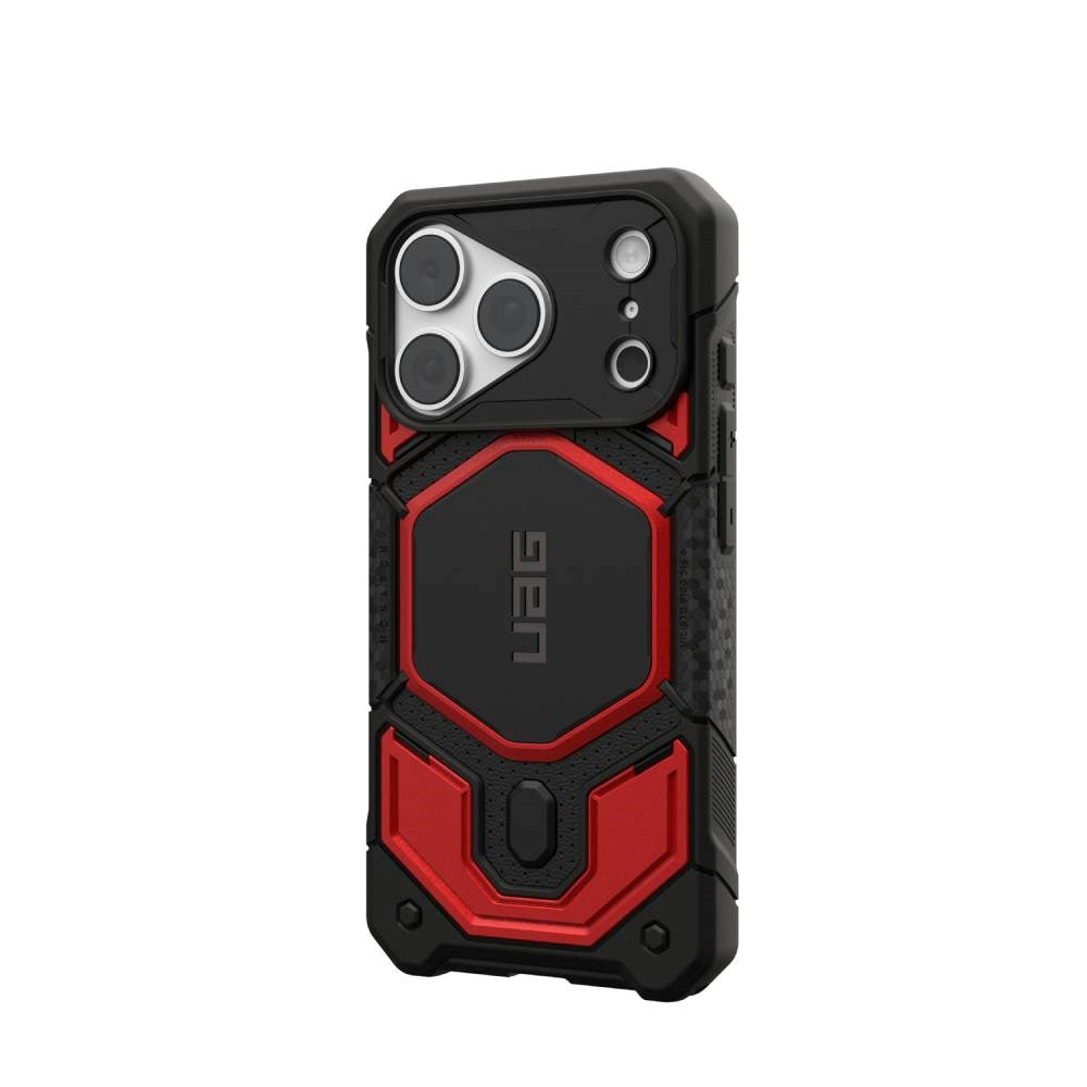 iPhone 18 Pro / 17 Pro UAG Monarch Pro Deksel - MagSafe Kompatibel - Crimson