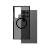 CARE by PanzerGlass Samsung Galaxy S24 Ultra FLAGSHIP Urban Combat-deksel - MagSafe Kompatibel - Smokey / Black