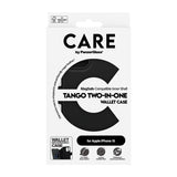 CARE by PanzerGlass iPhone 15 Feature Tango 2-in-1 Deksel med Lommebok - Svart