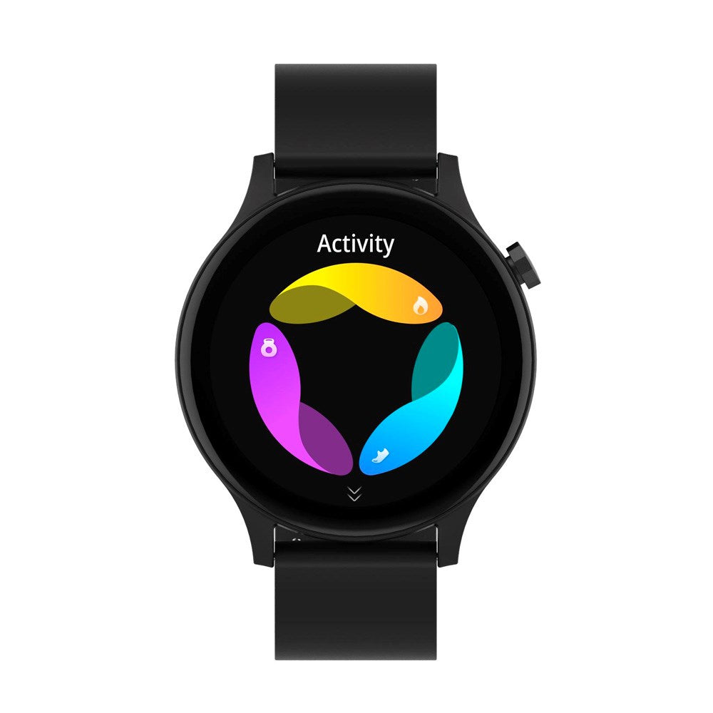 Denver Bluetooth Smartklokke med Innebygd Helsesporing & Stemmekontroll - Svart