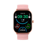 Denver SWC-187 Bluetooth Smartklokke med Helsesporing & Stemmekontroll - Rosa