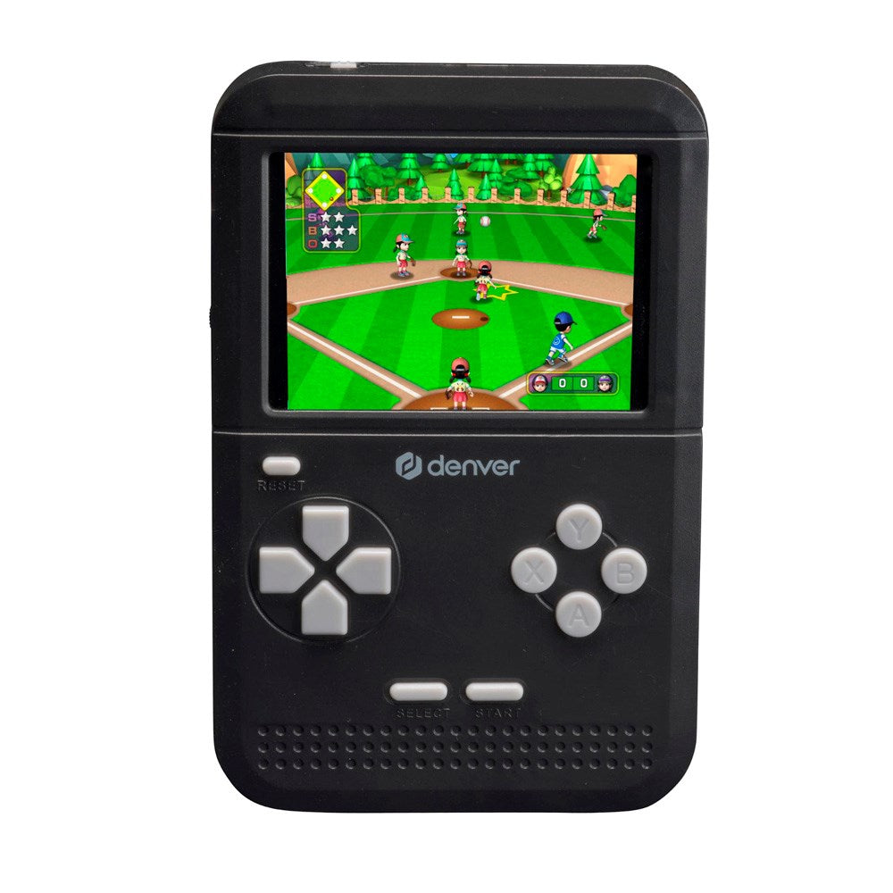 Denver GMP-322 Gamepad - Spillkonsoll med 150 Innebygde Spill - Svart