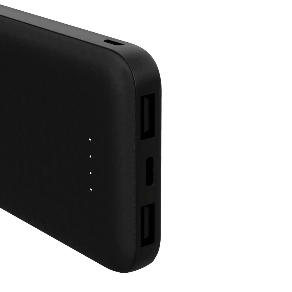 Denver PBS-10010 PowerBank 10.000 mAh m. LED Indikator - Svart