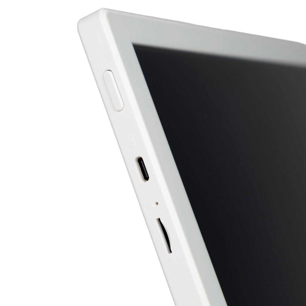 Denver Digital WiFi Fotoramme m. Oppladbar Batteri - Frameo Fotosoftware - Hvit