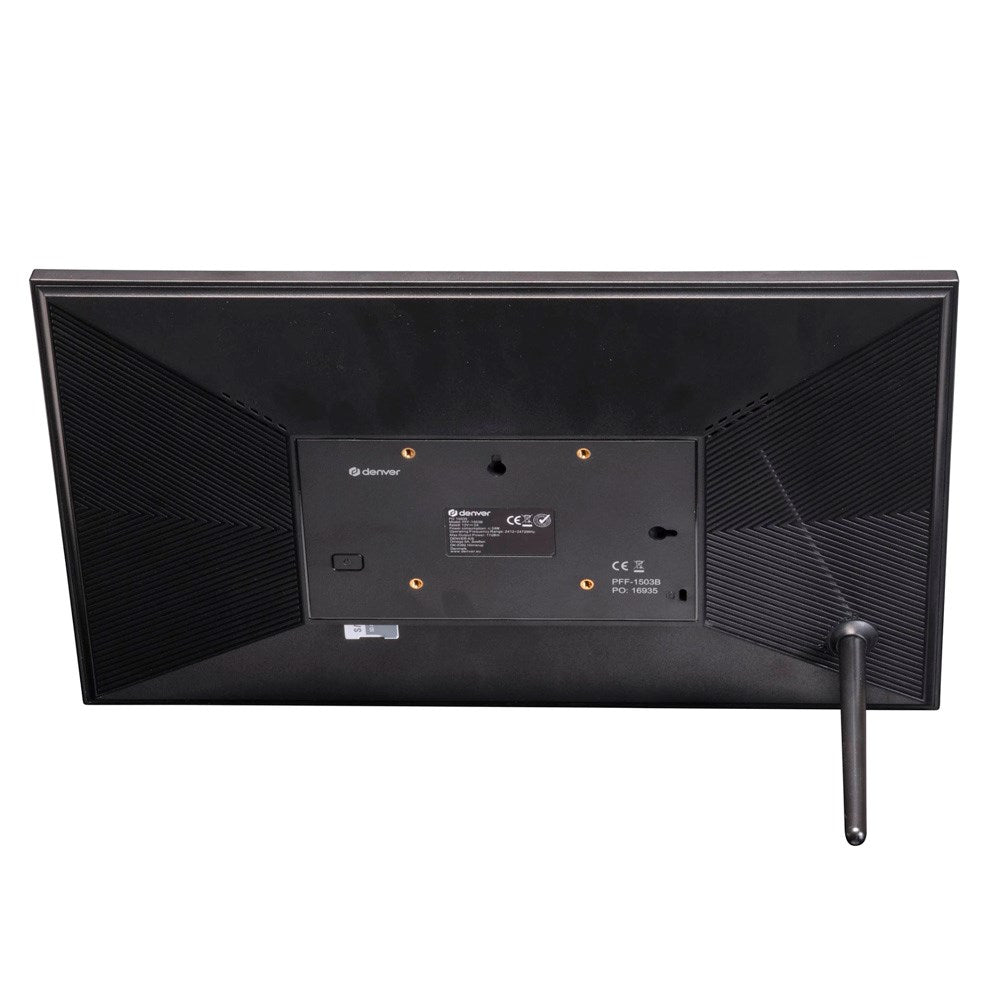 Denver HD Digital WiFi Fotoramme m. Frameo Fotosoftware - 15.6" / 16GB - Svart