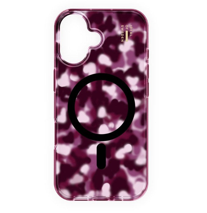 iPhone 17 iDeal Of Sweden Clear Deksel - MagSafe Kompatibel - Cherry Crush