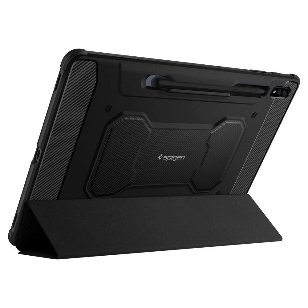 Samsung Galaxy Tab S8 / S7 Spigen Rugged Armor Pro Deksel - Black