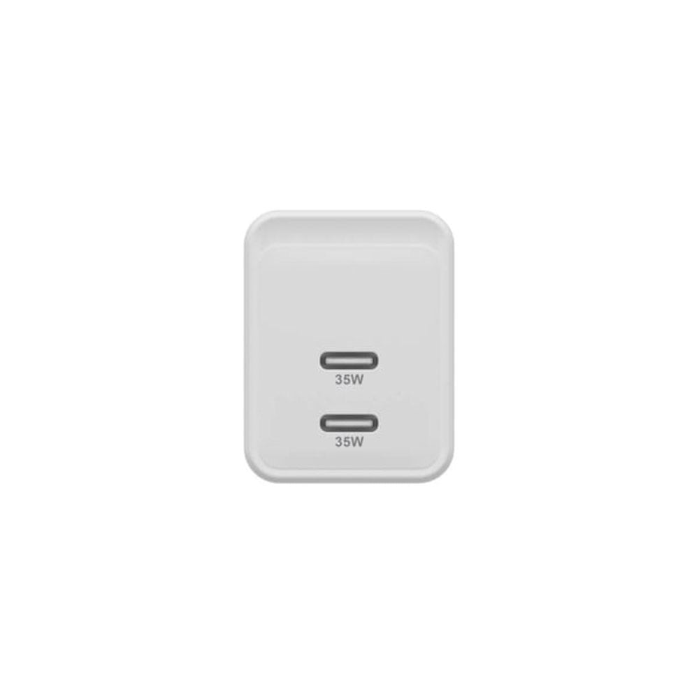 Hyper HyperJuice 35W Vegglader m. 2x USB-C - Hvit