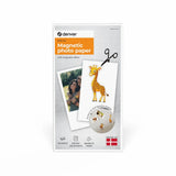 Denver PMP-64 Magnetisk Fotopapir til MCP-6010 Bluetooth Skriver - 20 stk - Hvit