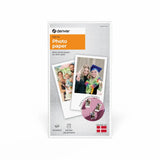Denver PBP-60 Fotopapir til MCP-6010 Bluetooth Skriver - 20 stk - Hvit