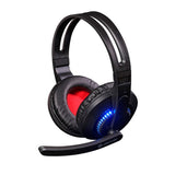Denver Headset for Gaming med LED-Lys – Svart