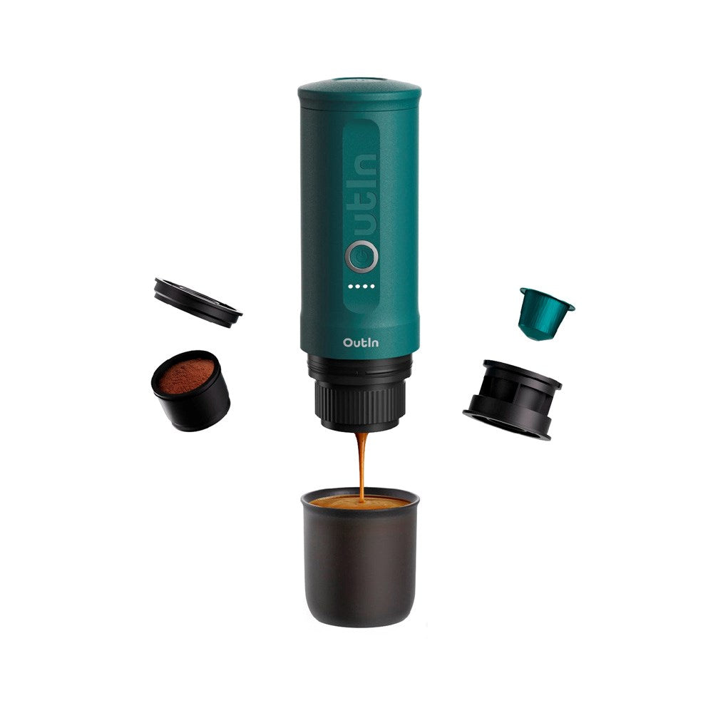 OutIn Nano Bærbar Espressomaskin - Teal