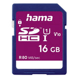 HAMA SDHC-Minnekort 80 MB/s - 16 GB