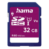 HAMA SDHC-Minnekort 80 MB/s - 32 GB