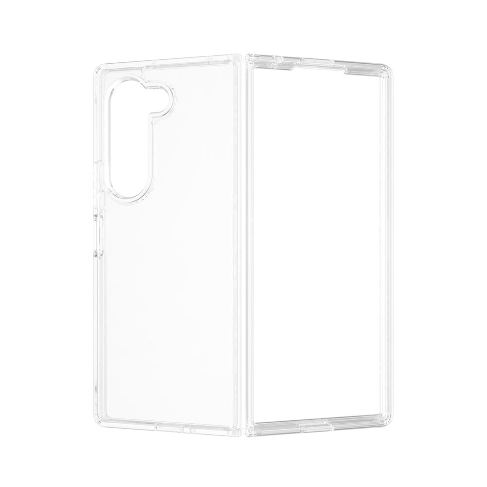 Samsung Galaxy Z Fold6 Deksel PanzerGlass HardCase AntiBacterial - Gjennomsiktig