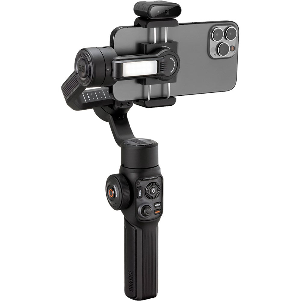 Zhiyun Gimbal Smooth 5S AI Combo for Mobil - Svart