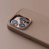 iPhone 14 Pro Tekstil Deksel Njord by Elements - Just / Rose Gull