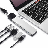 Hyperdrive Net USB-C Multi Adapter 6-i-2 - Sølv