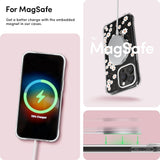 iPhone 15 Pro Max Cyrill Cecile Plast Deksel m. Stropp - MagSafe-Kompatibelt - White Daisy