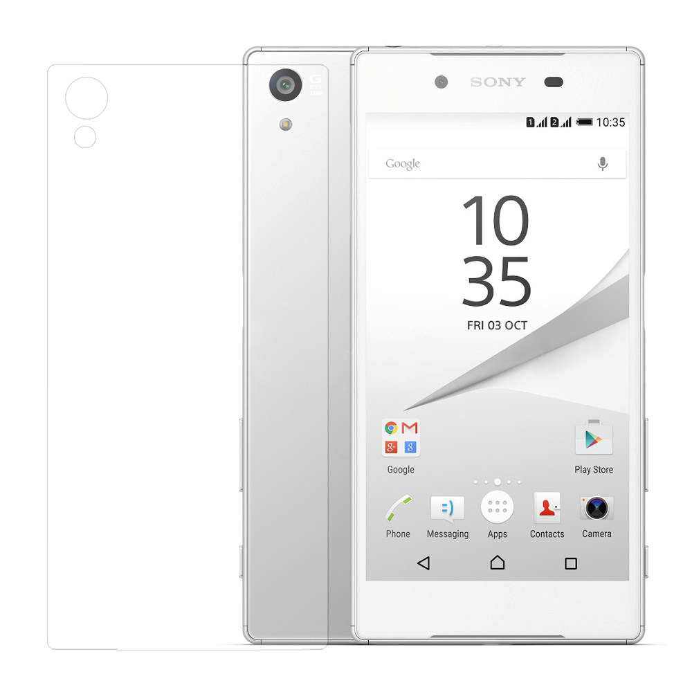 Sony Xperia Z5 Herdet Glass Skjermbeskytter Til Baksiden