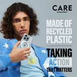 CARE by PanzerGlass iPhone 16 Feature Kickstand Deksel - MagSafe Kompatibel - Transparent / Black