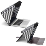 Universell Philbert Deksel til 12" / 13" / 14" Laptop m. Solskjold & Integrert Personvern - Striper
